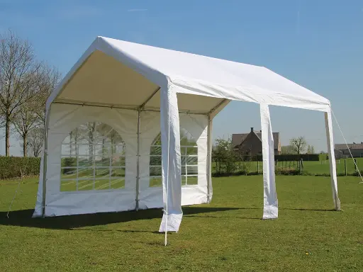 Tonnelle 4 x 4 m PVC Pro