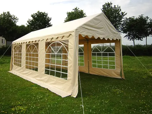 Tonnelle 4 x 6 m PVC Basic