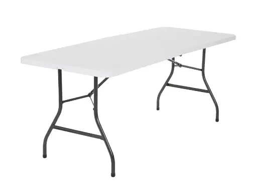 Table pliante - plastique