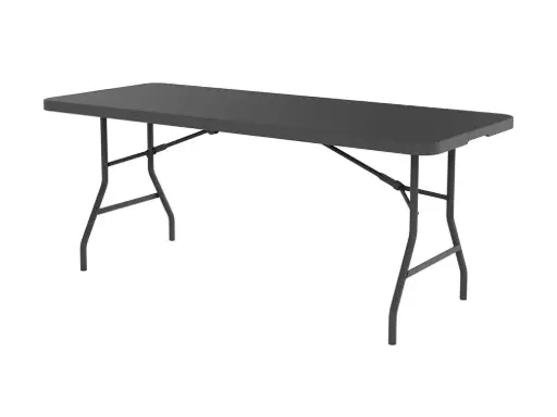 Table pliante - PEHD gris
