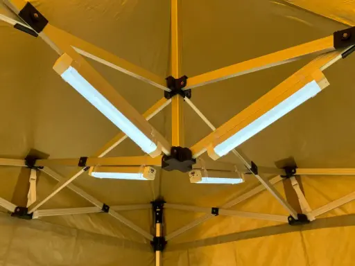 Barres LED pour tente pliante – rechargeables