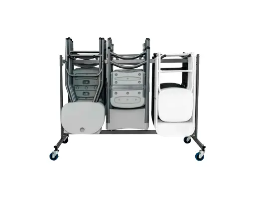 Chariot de transport pour chaises (de bar)